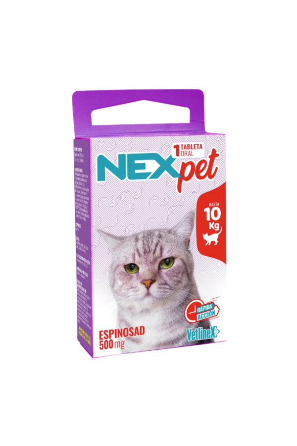 Vetlinex Nexpet 10kg-1tab Antipulgas - Hasta 10kg