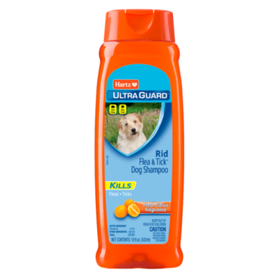 hartz-ultraguard-rid-fleatick-fresh-citrus-fragance-shampoo Shampoo Antipulgas y Garrapatas Fragancia Cítrica - 532ml