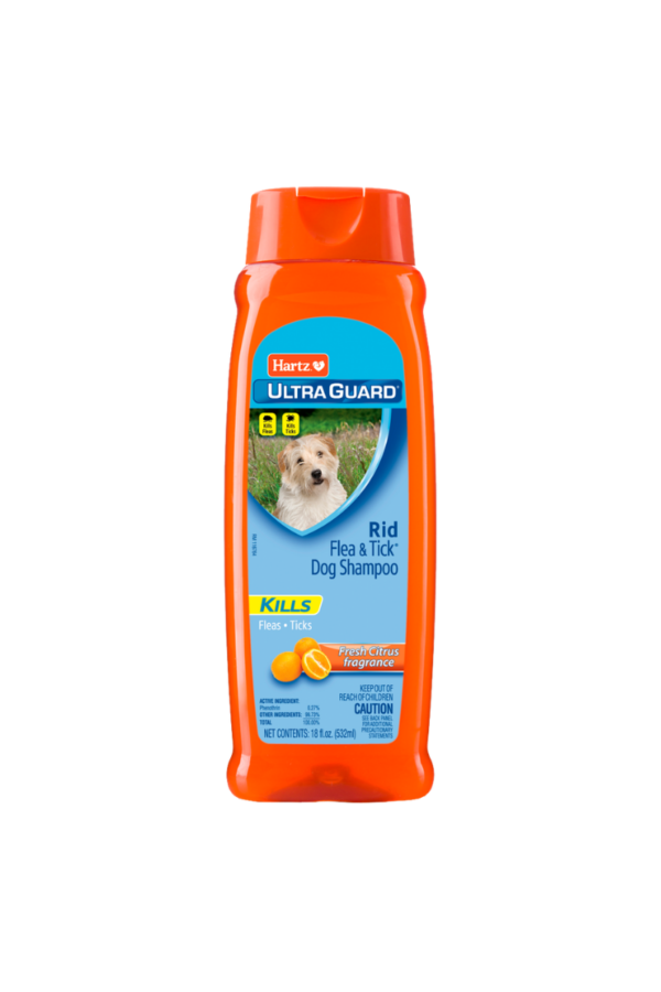 hartz-ultraguard-rid-fleatick-fresh-citrus-fragance-shampoo Shampoo Antipulgas y Garrapatas Fragancia Cítrica - 532ml