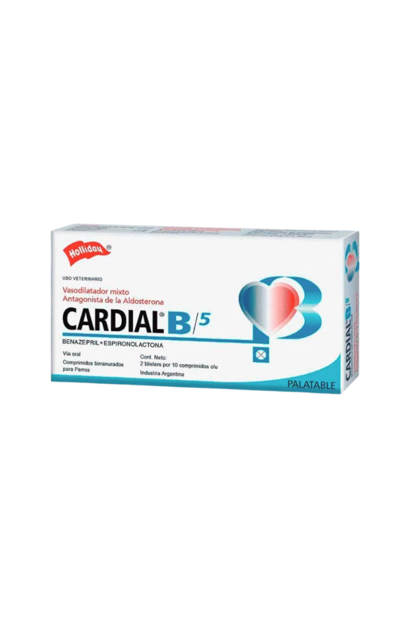 holliday-cardial-b-5 Protector Cardíaco - 1 caja(20tab)