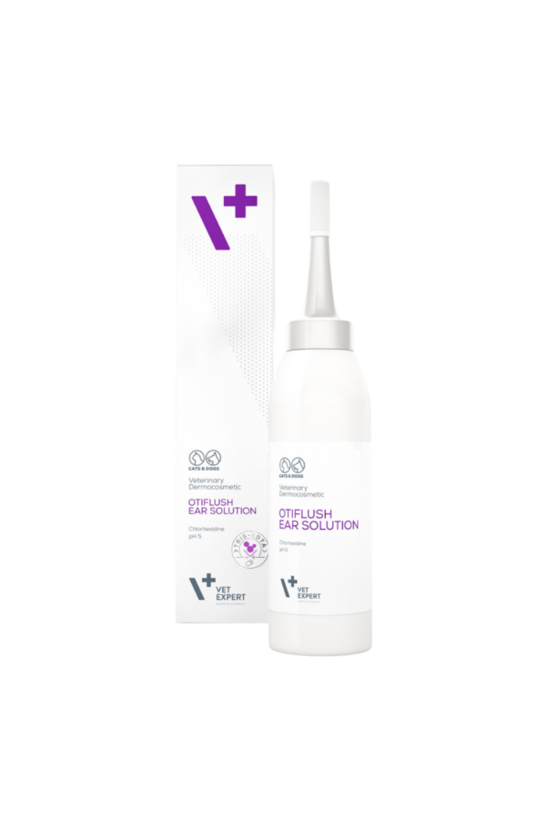 vet-expert-otiflush-ear-solution Limpiador Auricular - 125ml