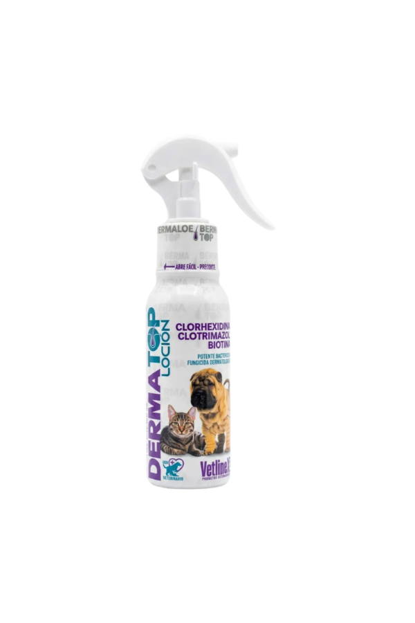 vetlinex-derma-top-locion Bactericida y Fungicida - Spray 120ml