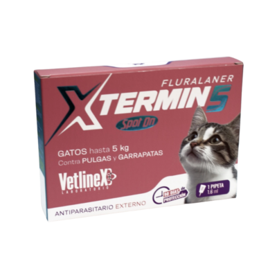 vetlinex-extermin-5 Hasta 5kg - 1 pipeta