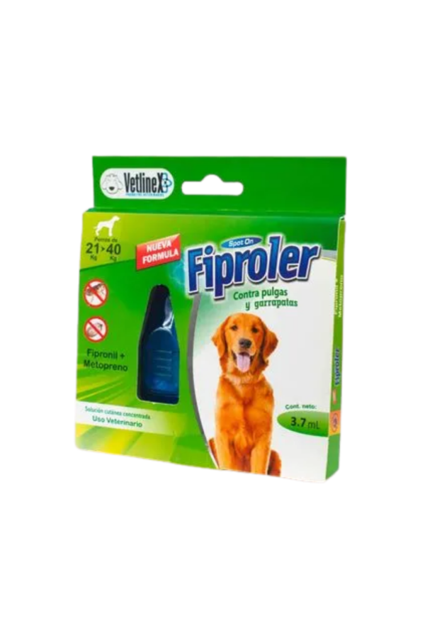 vetlinex-fiproler-40kg Hasta 40kg - 1 pipeta