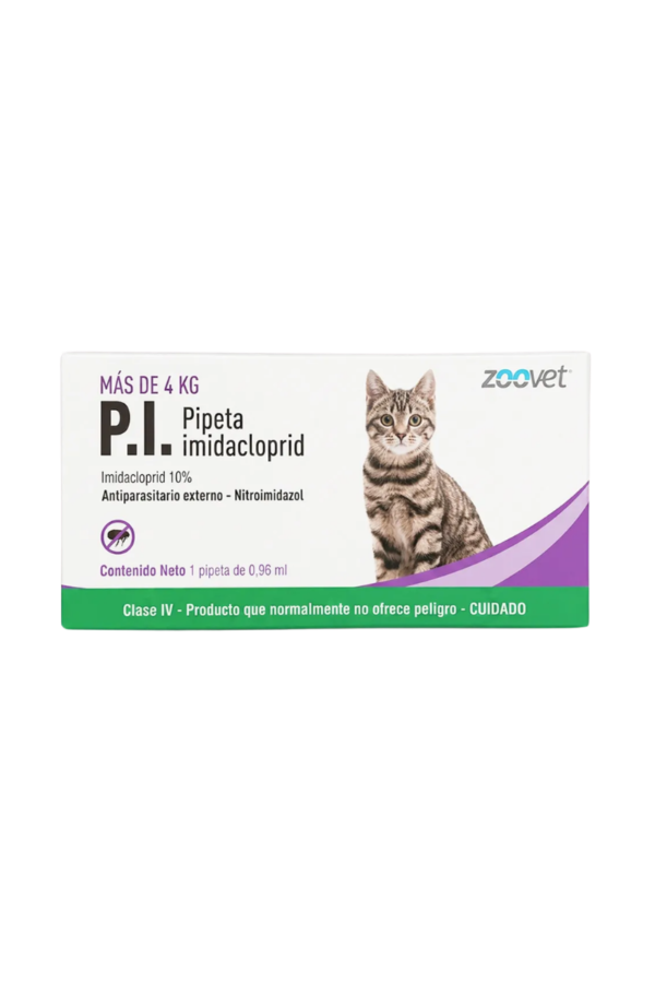 zoovet-p-i-0-96ml Más de 4kg - 1 pipeta
